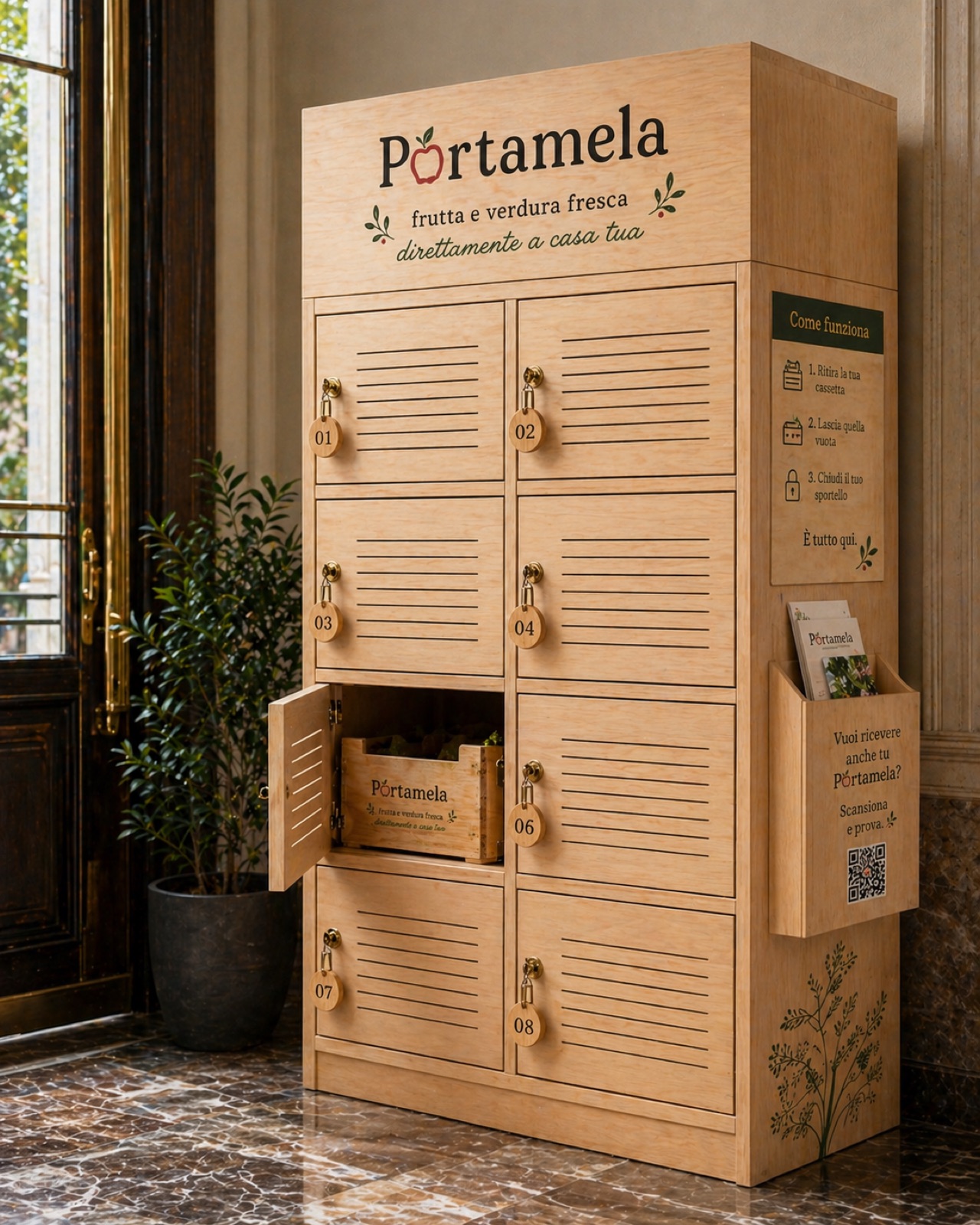 Locker Portamela